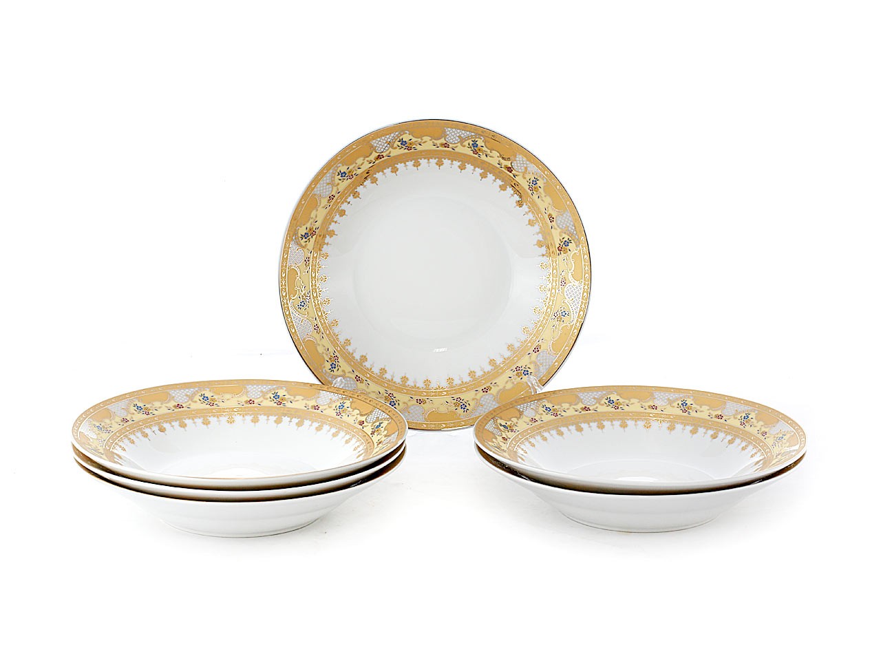 B179 Camelia 6 pcs Piring Makan 9 inch